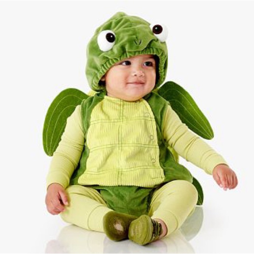 Green Turtle Costume for Kids